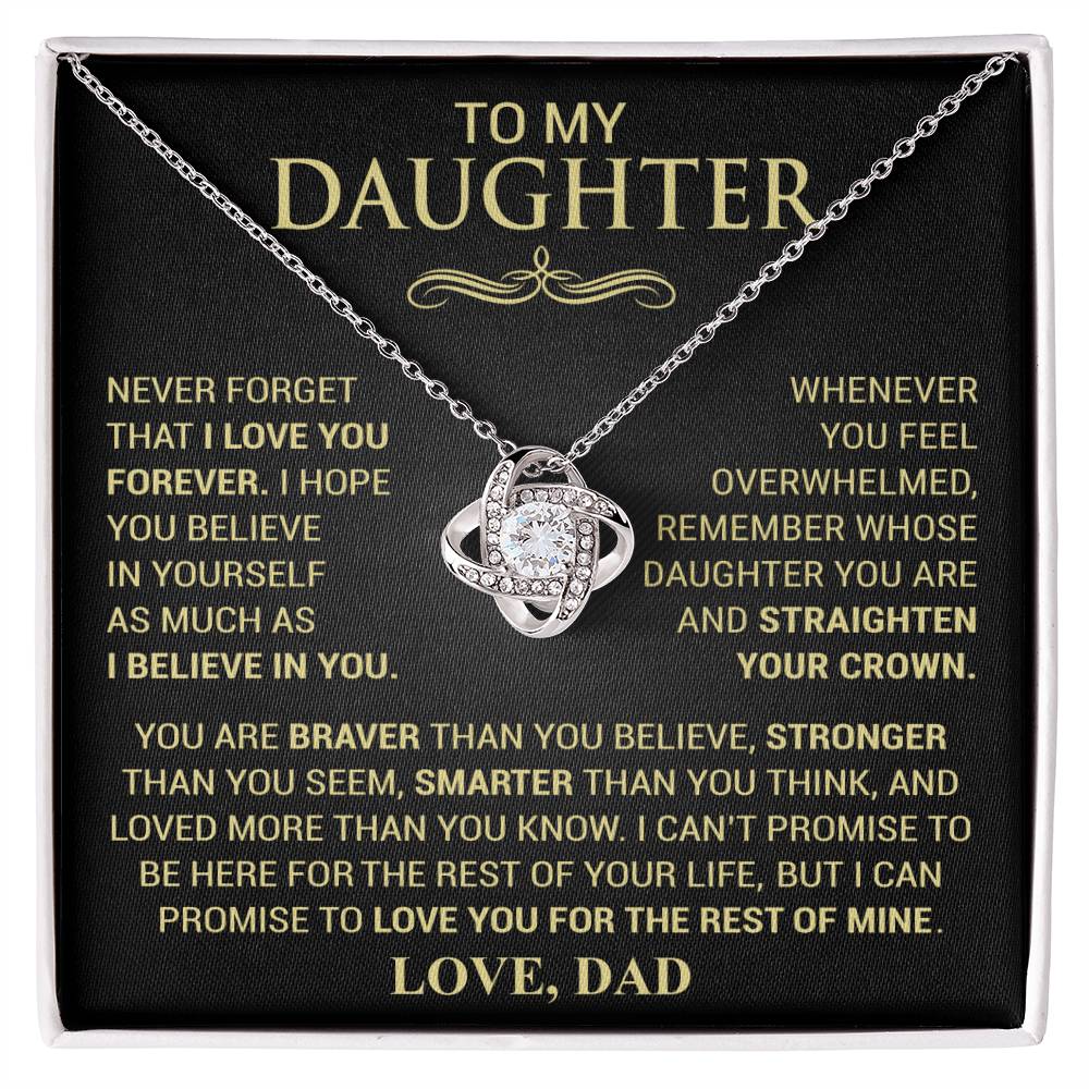 I love clearance you daughter necklace