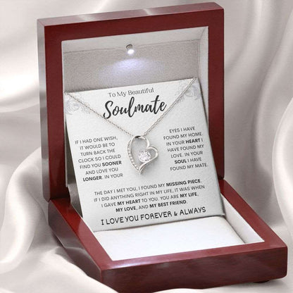 To My Beautiful Soulmate | In Your Soul | Forever Love Necklace