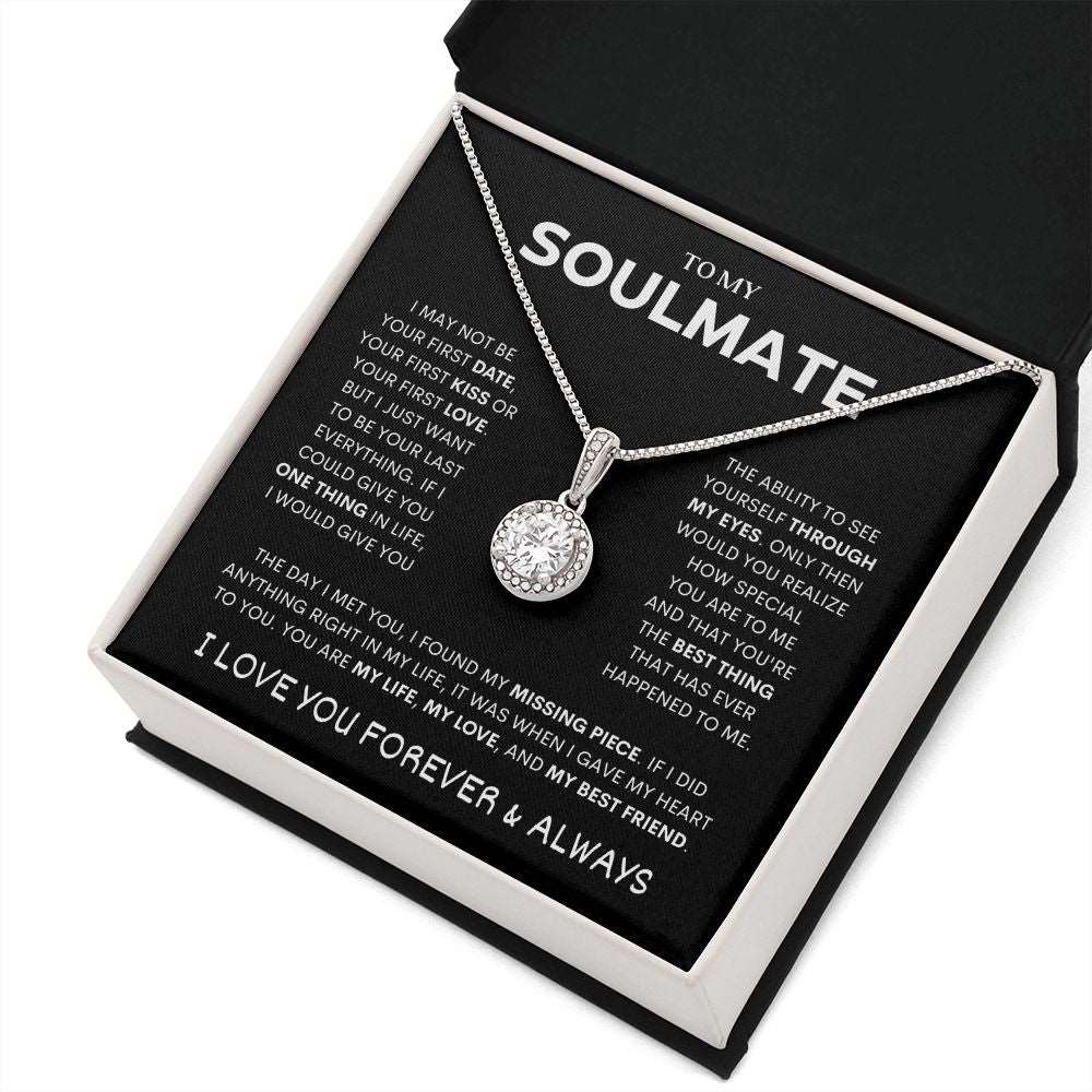 To My Soulmate | You Are My Best Friend | Eternal Hope Necklace | Gift For Her