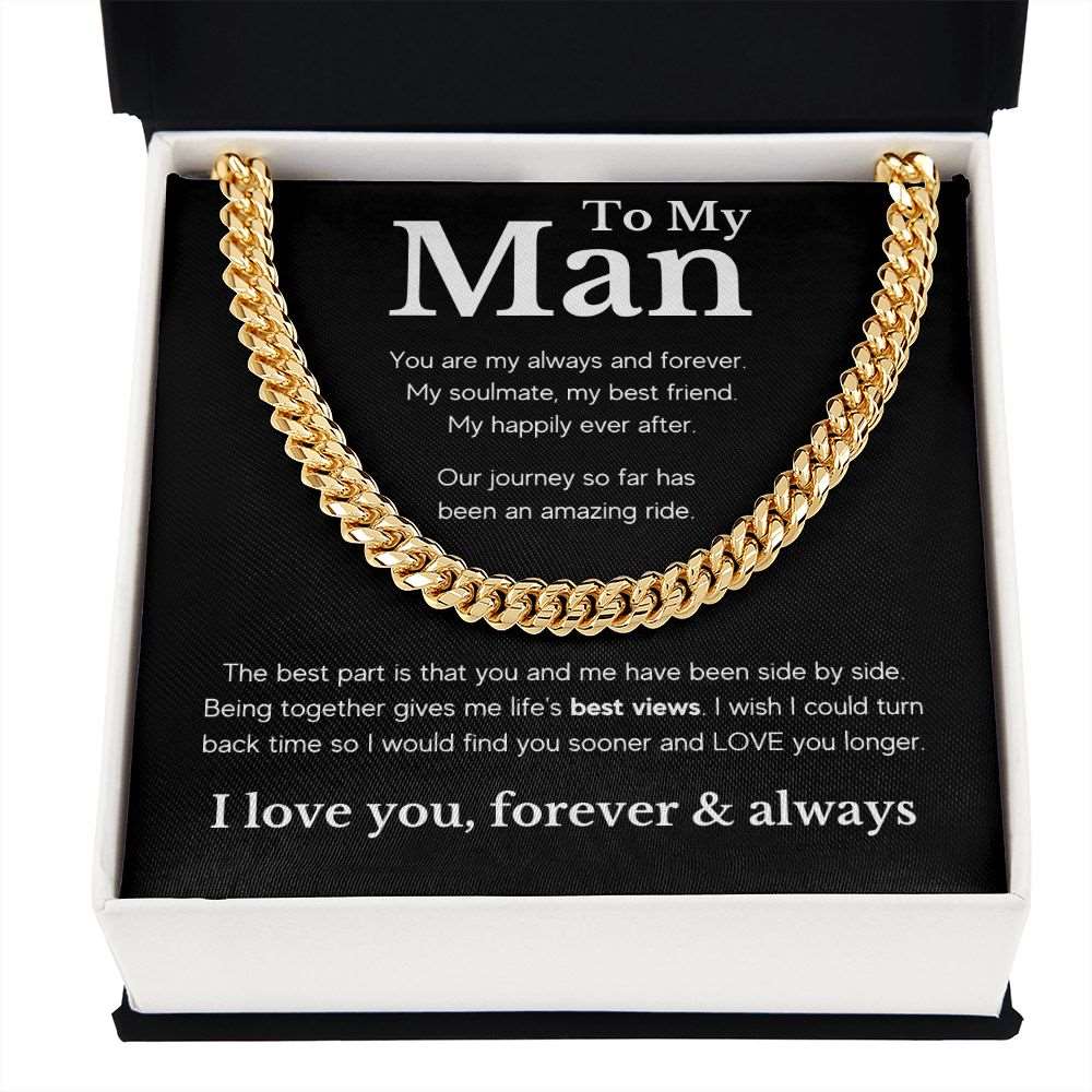 To My Man | Our Journey | Cuban Chain