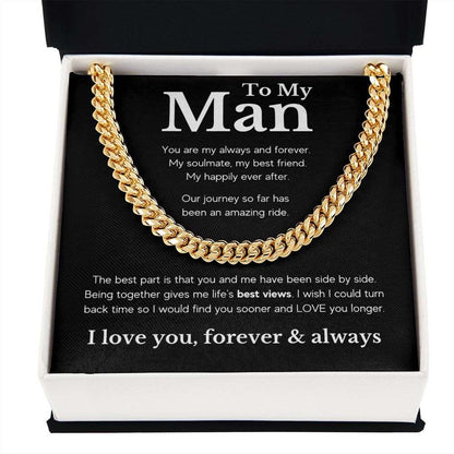 To My Man | Our Journey | Cuban Chain