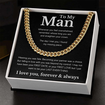 To My Man | My King | Cuban Chain