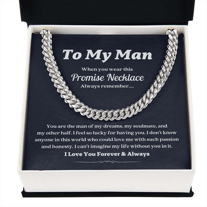 To My Man | Man of My Dreams | Cuban Link Chain