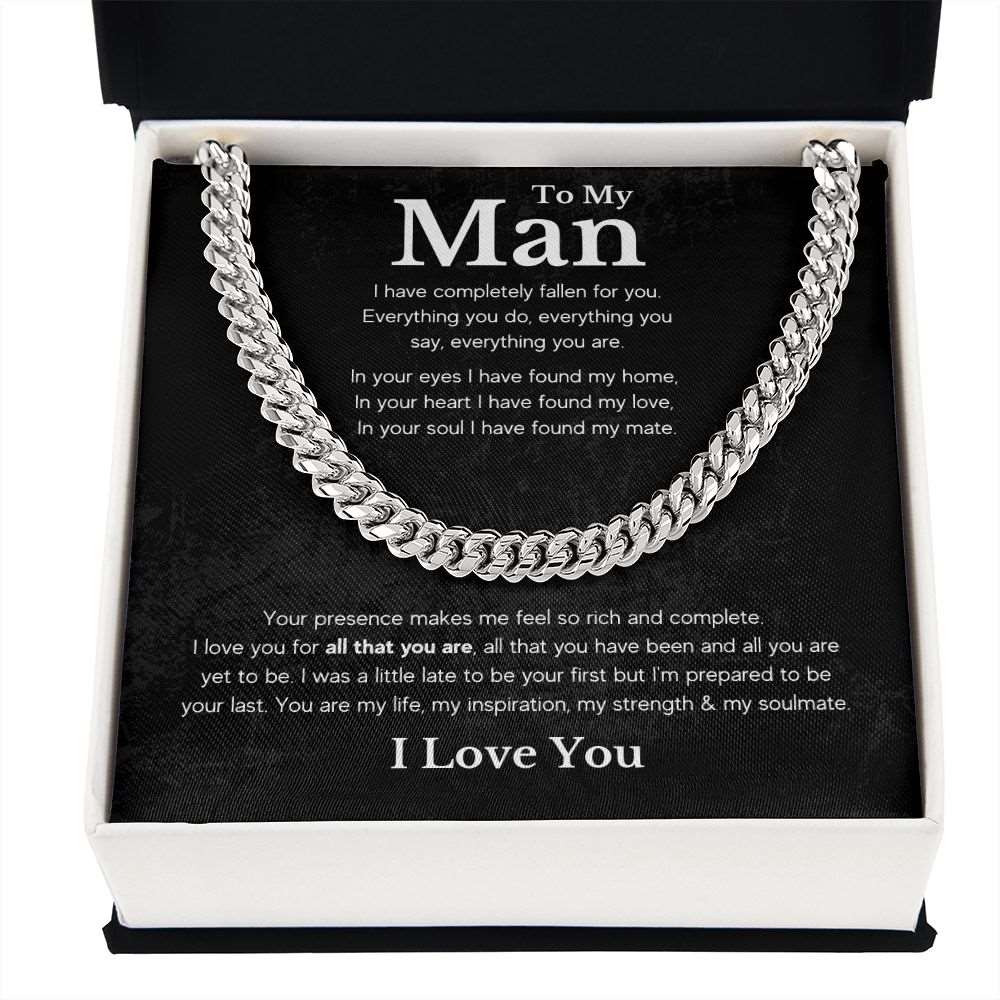 To My Man | Everything You Are | Cuban Chain