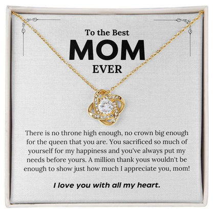 To the Best Mom Ever | Mother's Day Necklace