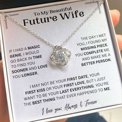 To My Beautiful Future Wife - Love Necklace