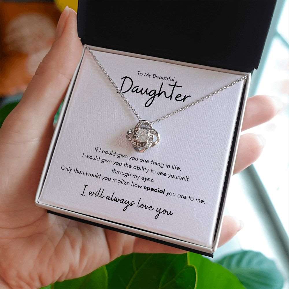 To My Beautiful Daughter | You Are So Special Love Necklace