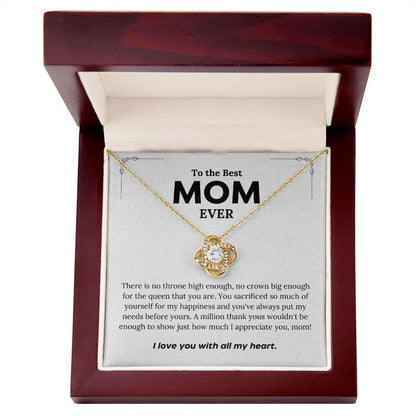 To the Best Mom Ever | Mother's Day Necklace