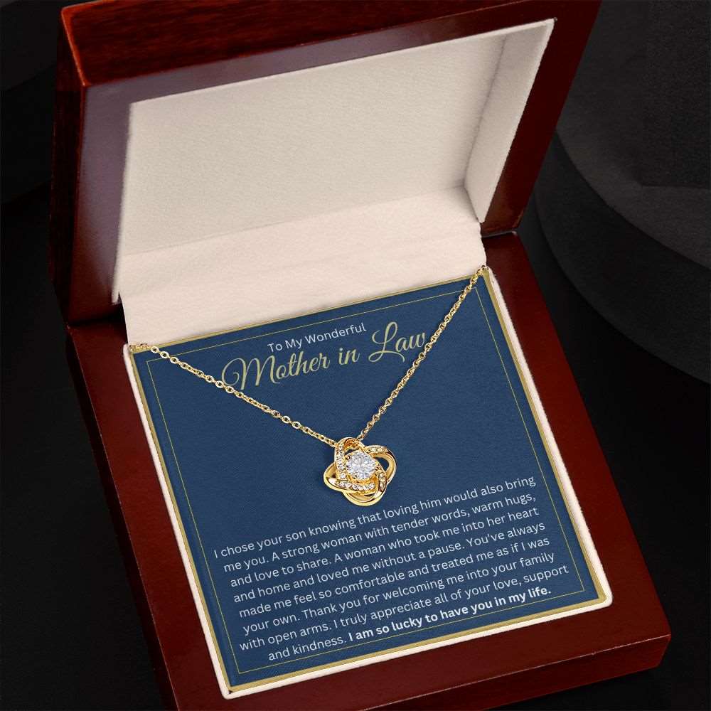 So Lucky To Have You - Mother in Law Necklace