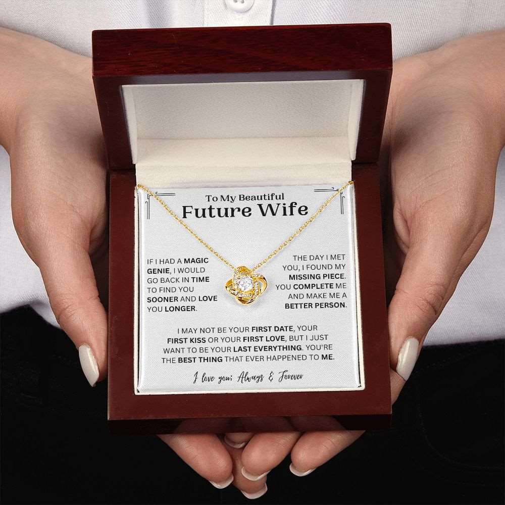 Heart Necklace - To My Future Wife - You Are The Greatest Catch Of