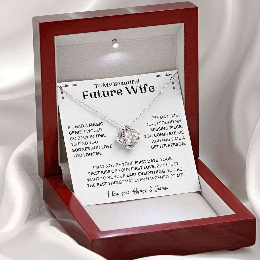 To My Beautiful Future Wife - Love Necklace