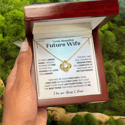 To My Beautiful Future Wife - Love Necklace