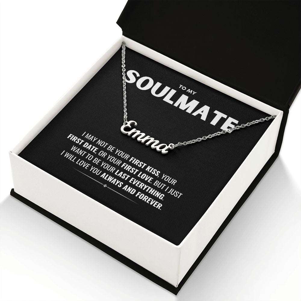 To My Soulmate | Name Necklace