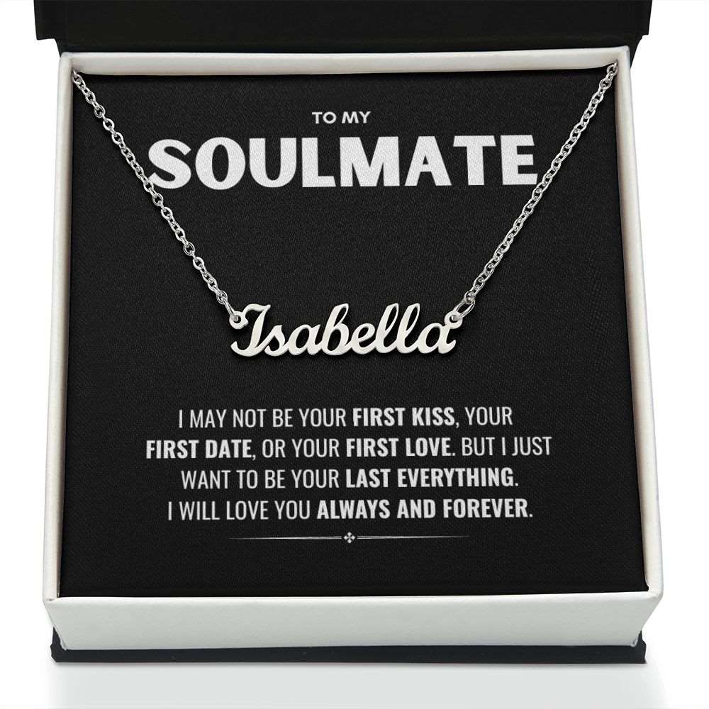 To My Soulmate | Name Necklace