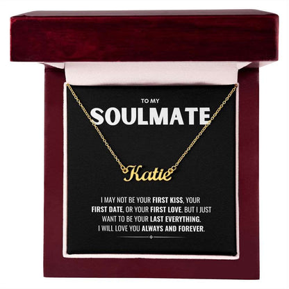 To My Soulmate | Name Necklace