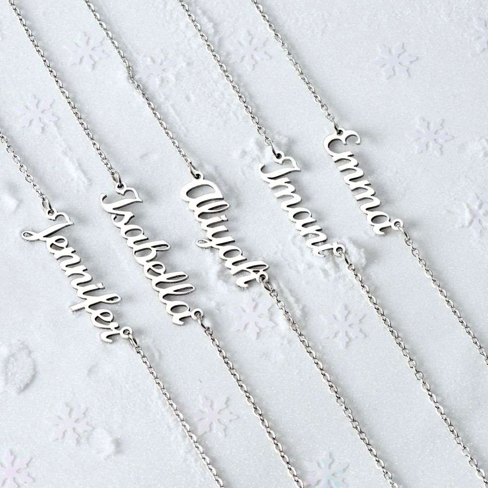 Personalized Name Necklace | Made And Ships From USA