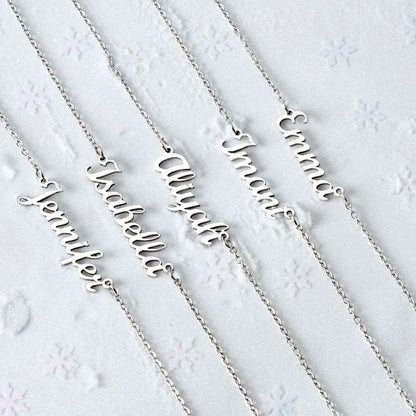 Personalized Name Necklace | Made And Ships From USA