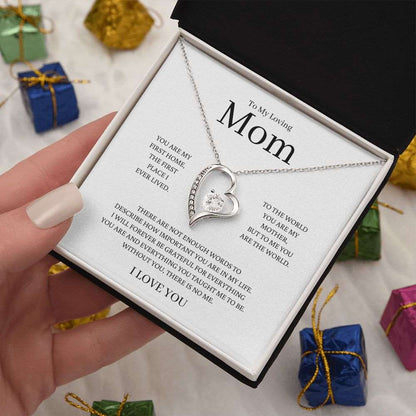 You Are The World Mom, Love Necklace