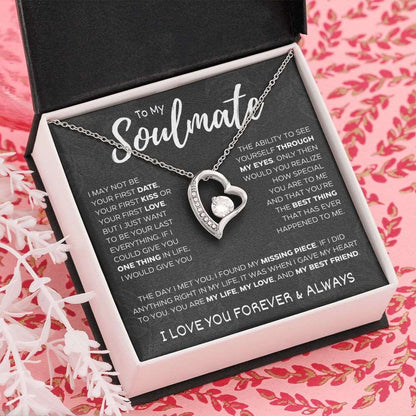 To My Soulmate | First Date | Forever Love Necklace