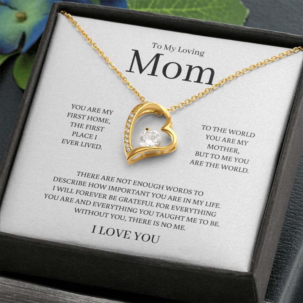 You Are The World Mom, Love Necklace