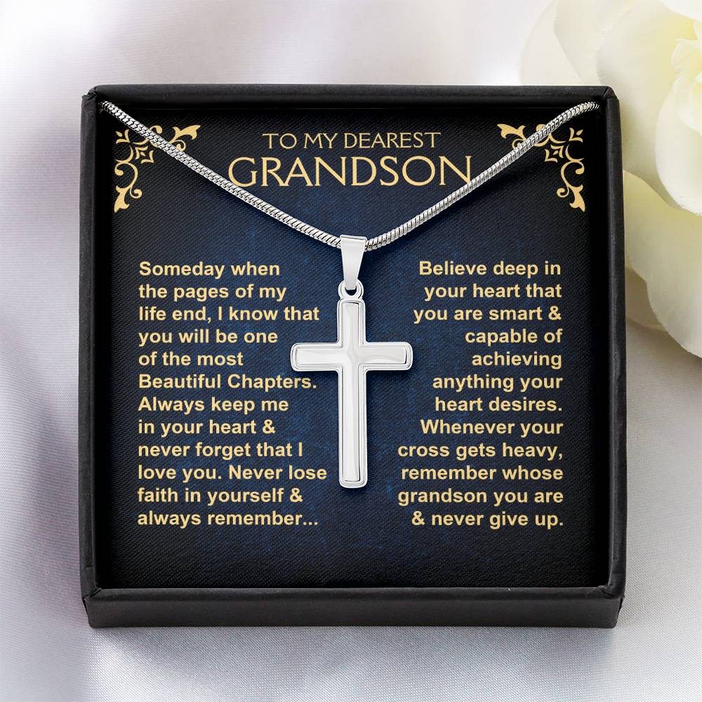 [ALMOST SOLD OUT] Grandson, Never Lose Faith - Cross Necklace