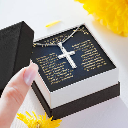 [ALMOST SOLD OUT] Grandson, Never Lose Faith - Cross Necklace