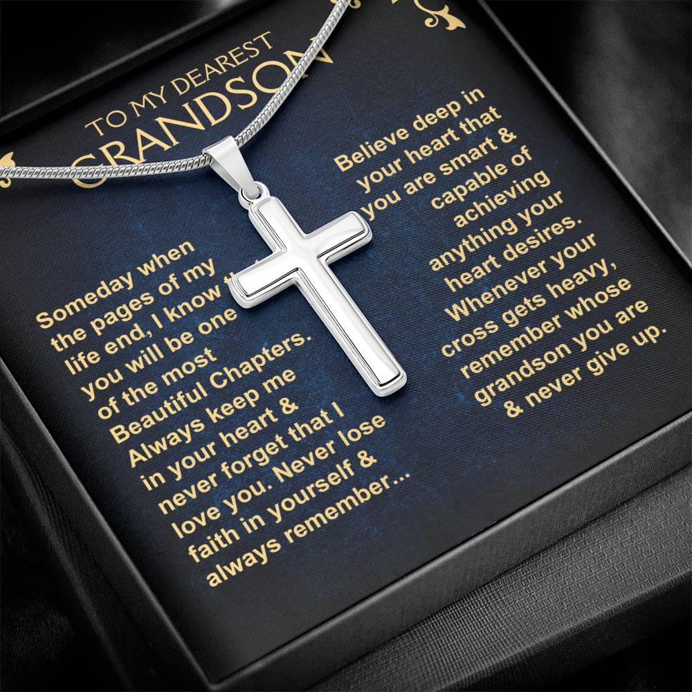 [ALMOST SOLD OUT] Grandson, Never Lose Faith - Cross Necklace