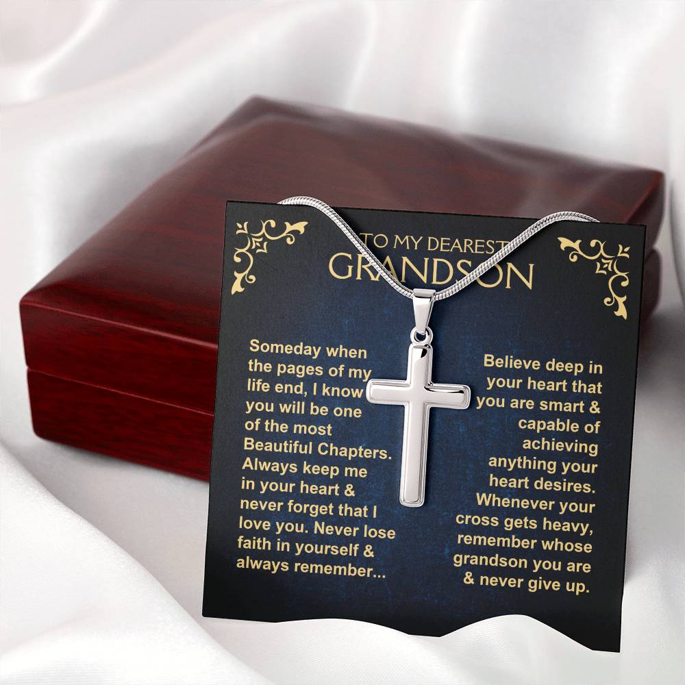 [ALMOST SOLD OUT] Grandson, Never Lose Faith - Cross Necklace