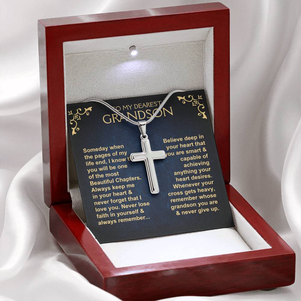 [ALMOST SOLD OUT] Grandson, Never Lose Faith - Cross Necklace