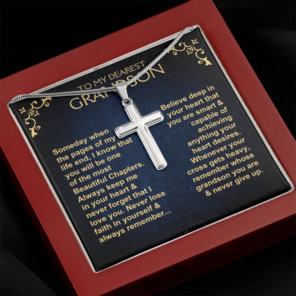 [ALMOST SOLD OUT] Grandson, Never Lose Faith - Cross Necklace