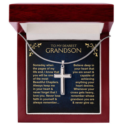 [ALMOST SOLD OUT] Grandson, Never Lose Faith - Cross Necklace