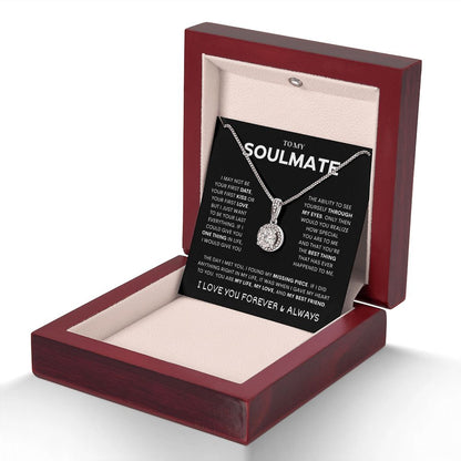 To My Soulmate | You Are My Best Friend | Eternal Hope Necklace | Gift For Her