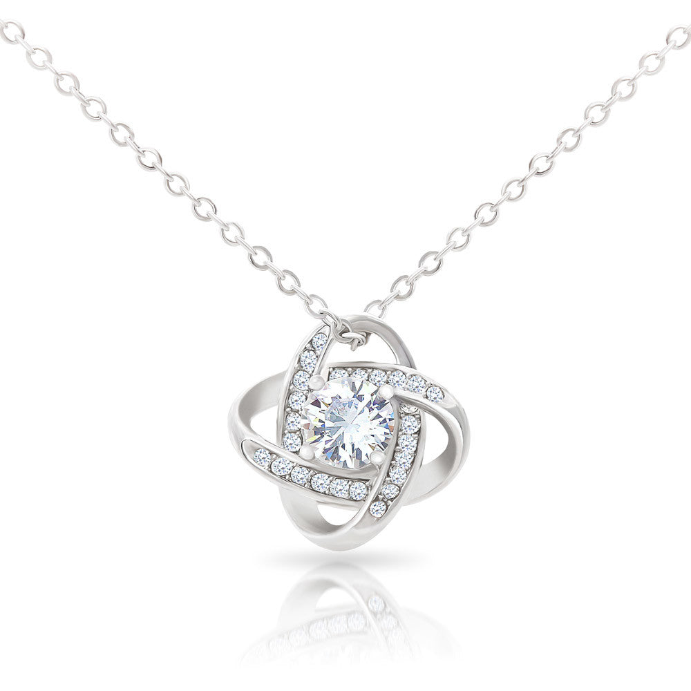 To My Daughter | This Old Lioness | Love Knot Necklace