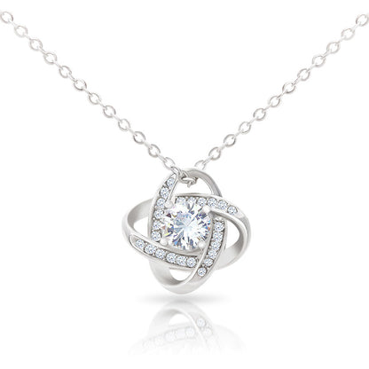 To My Daughter | This Old Lioness | Love Knot Necklace