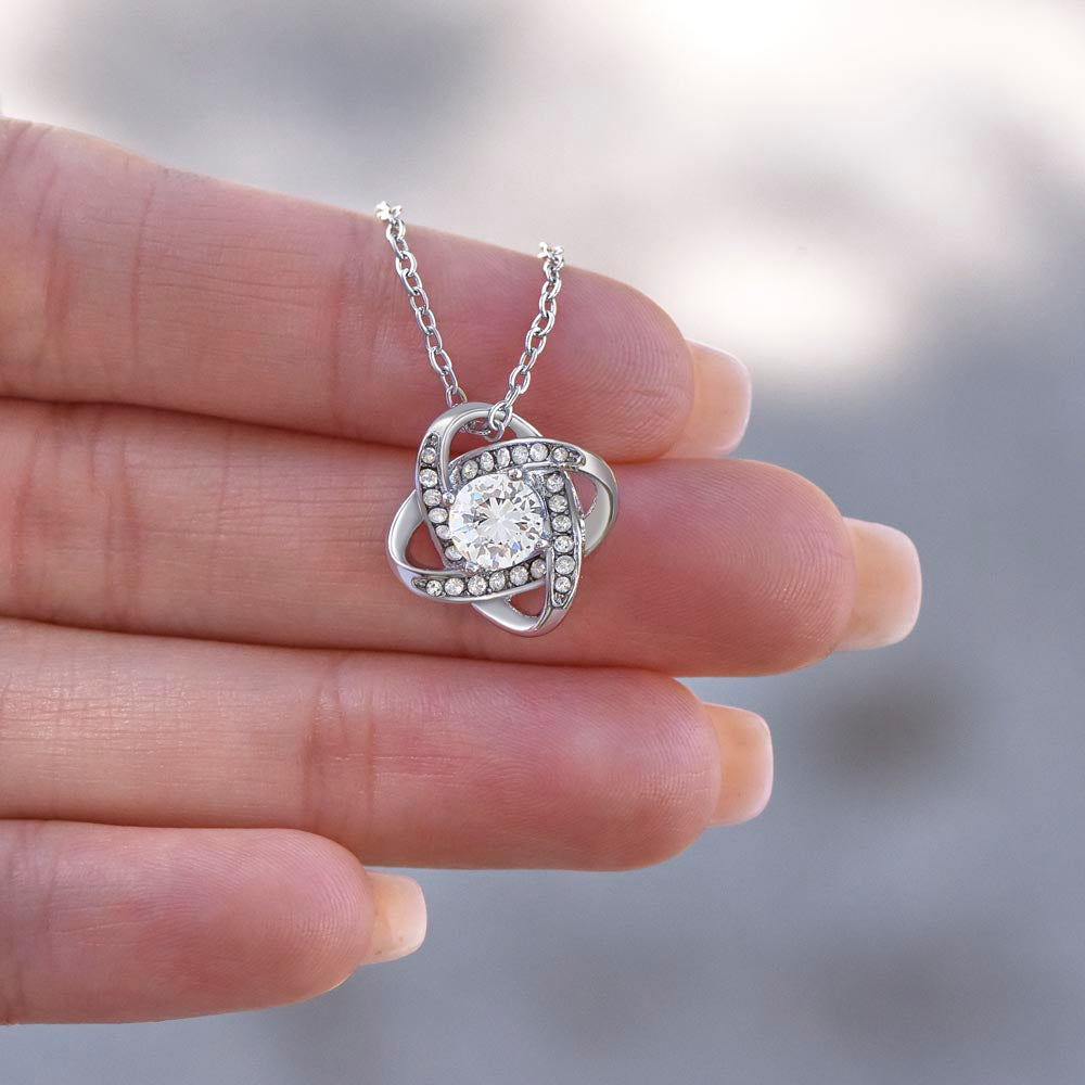 To My Swolemate | Gift For Her | Gym Partner | Gag Gift | Love Knot Necklace