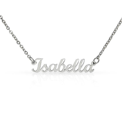 Personalized Name Necklace | Made And Ships From USA